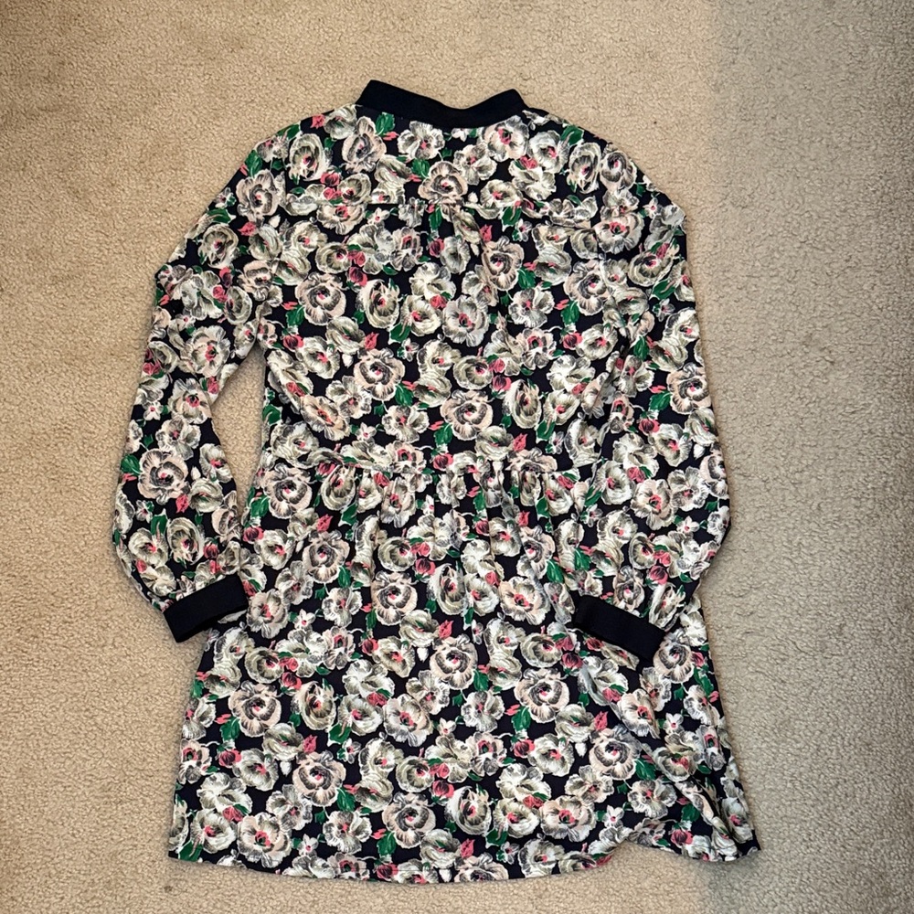 Juicy Couture roses Black Floral dress size 6 medium - Picture 5 of 5